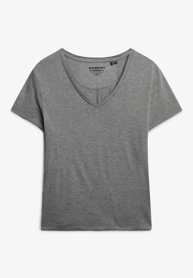 Superdry T-shirt STUDIOS SLUB EMB VEE TEE - Foto 6