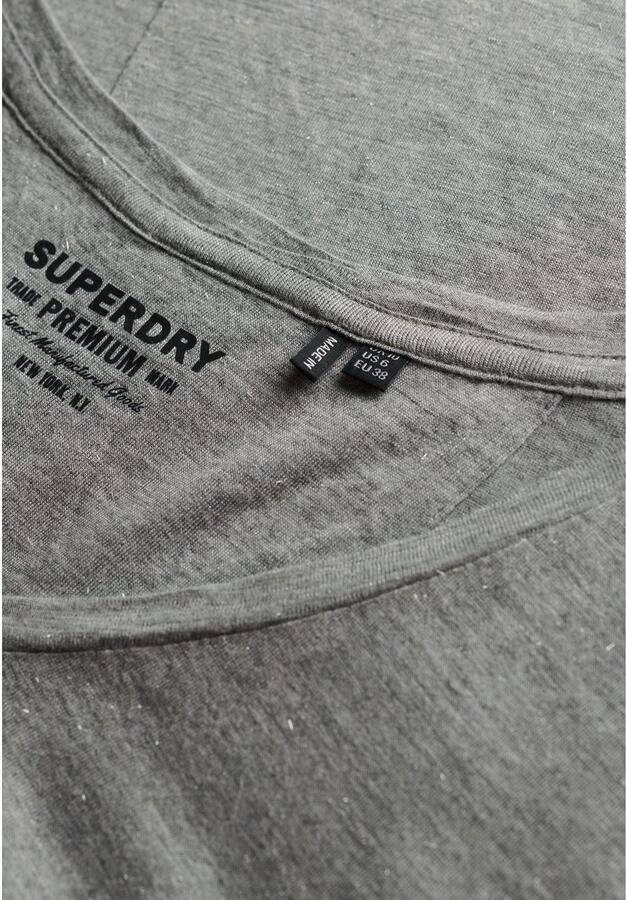 Superdry T-shirt STUDIOS SLUB EMB VEE TEE - Foto 4