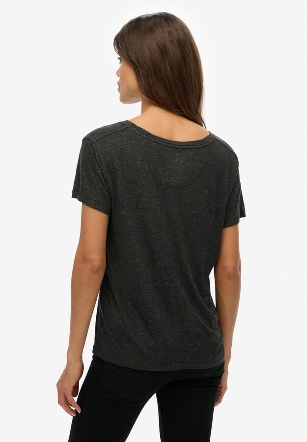 Superdry T-shirt STUDIOS SLUB EMB VEE TEE - Foto 6