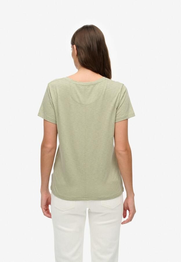 Superdry T-shirt STUDIOS SLUB EMB VEE TEE - Foto 7