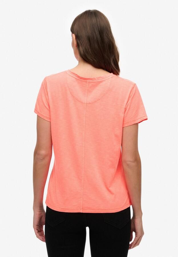Superdry T-shirt STUDIOS SLUB EMB VEE TEE - Foto 5