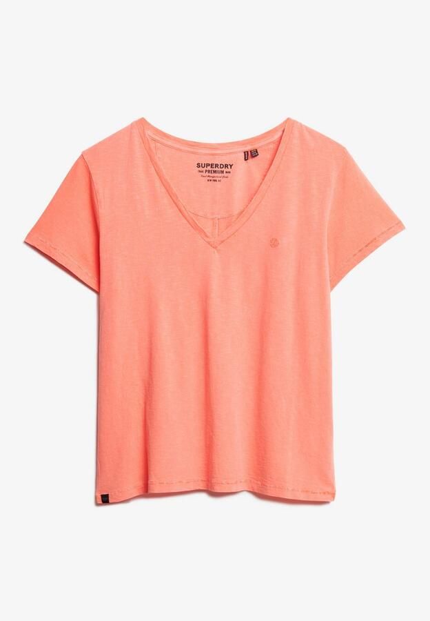 Superdry T-shirt STUDIOS SLUB EMB VEE TEE - Foto 6