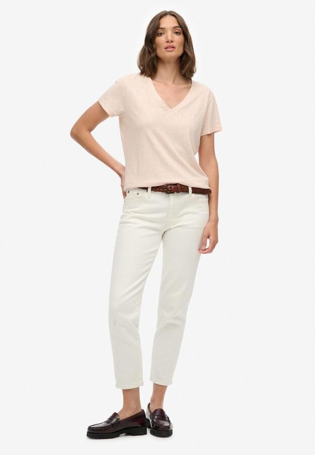 Superdry T-shirt STUDIOS SLUB EMB VEE TEE - Foto 6