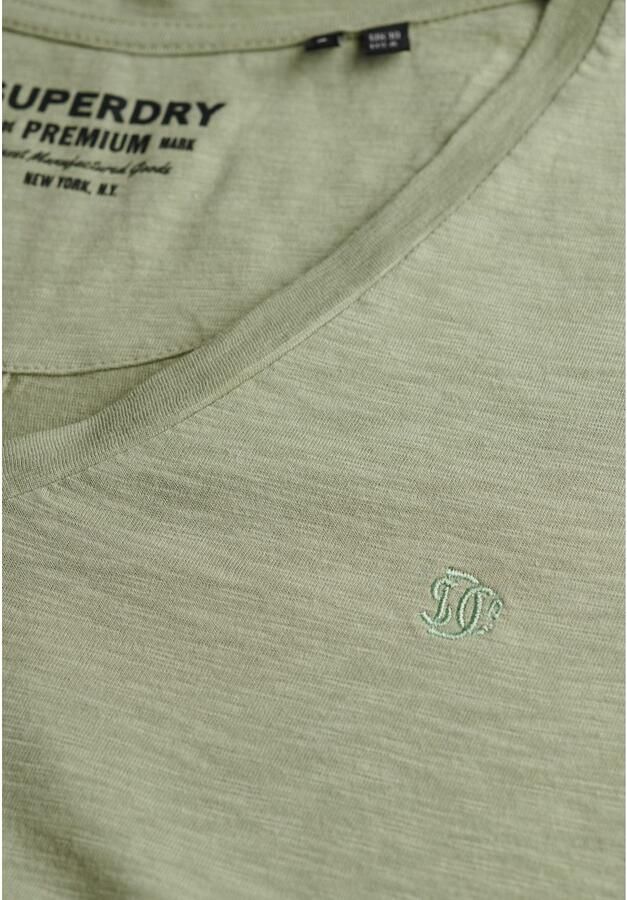 Superdry T-shirt STUDIOS SLUB EMB VEE TEE - Foto 4