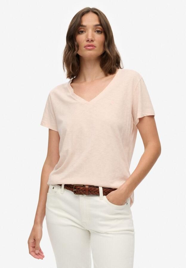 Superdry T-shirt STUDIOS SLUB EMB VEE TEE - Foto 8