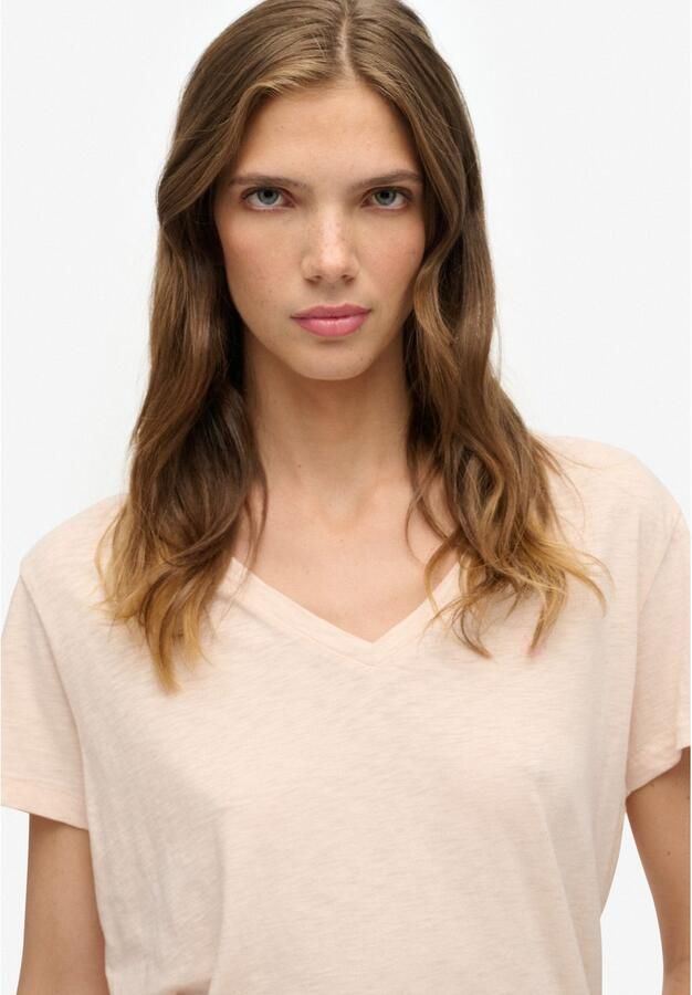 Superdry T-shirt STUDIOS SLUB EMB VEE TEE - Foto 3