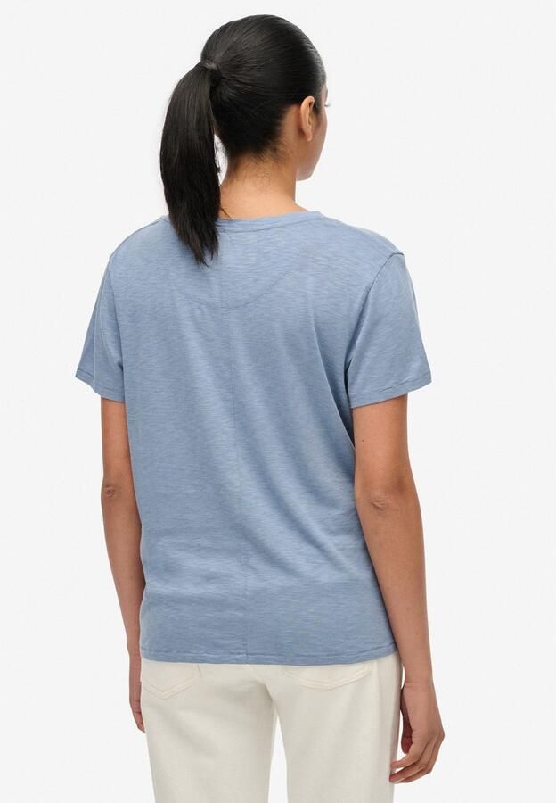 Superdry T-shirt STUDIOS SLUB EMB VEE TEE - Foto 4