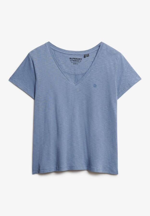 Superdry T-shirt STUDIOS SLUB EMB VEE TEE - Foto 6