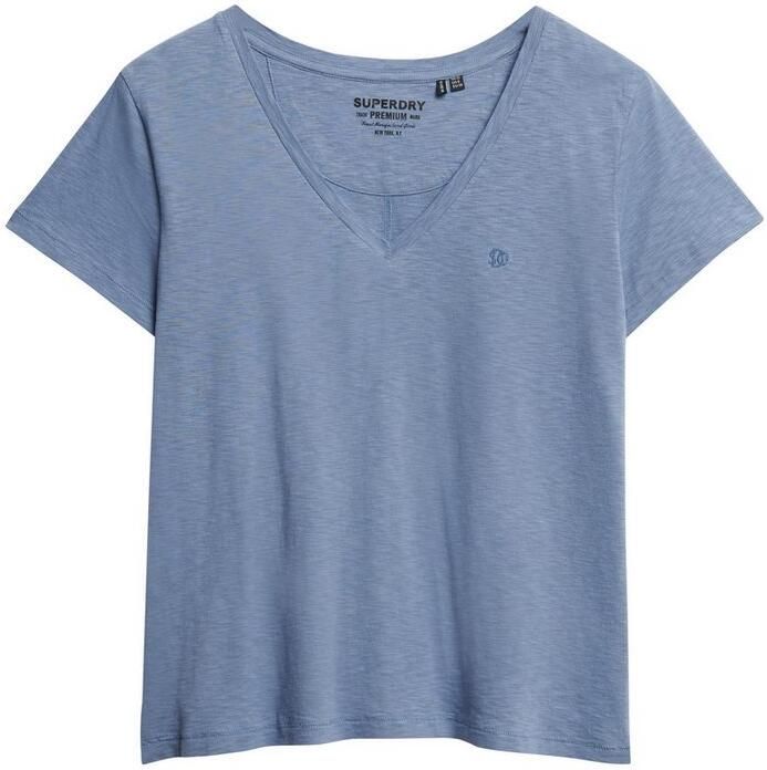 Superdry T-shirt STUDIOS SLUB EMB VEE TEE - Foto 7