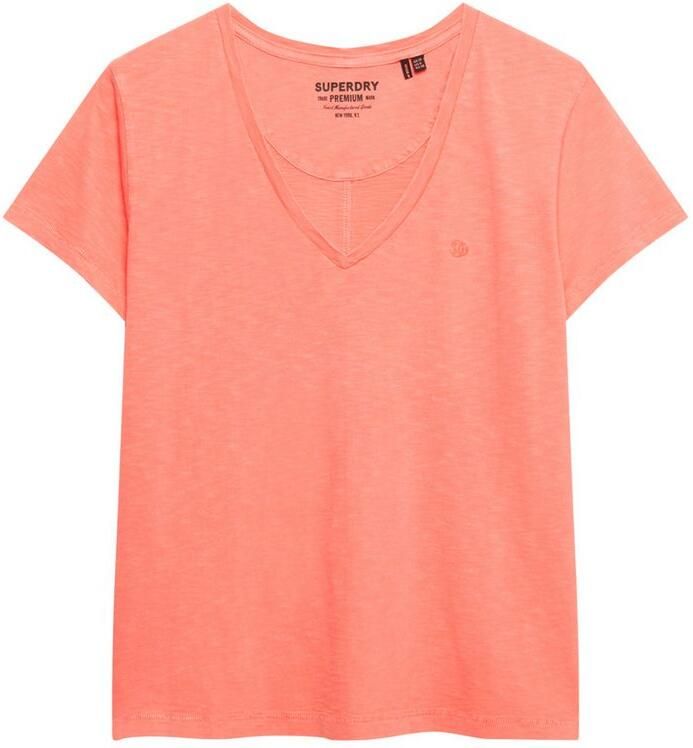 Superdry T-shirt STUDIOS SLUB EMB VEE TEE - Foto 8