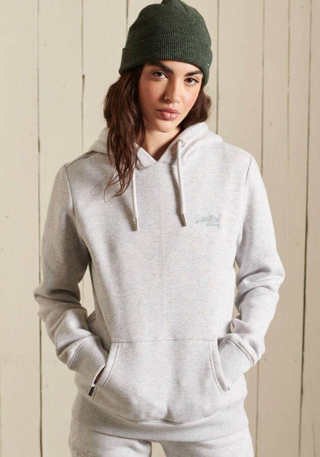 Superdry Sweatshirt Vintage Logo Vintage logo hoody met borduursel