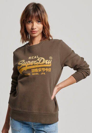 Superdry Sweatshirt VINTAGE VL EMBELLISH CREW