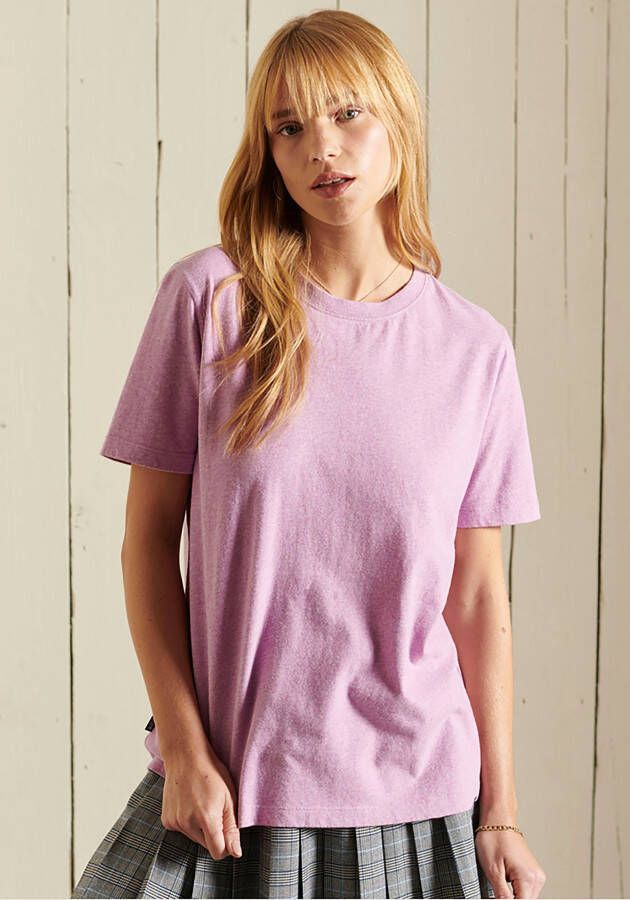 Superdry T-shirt Vintage logo T-shirt van biokatoen