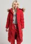Superdry Donsjas Doudoune longue bordé de fausse fourrure femme Everest - Thumbnail 1