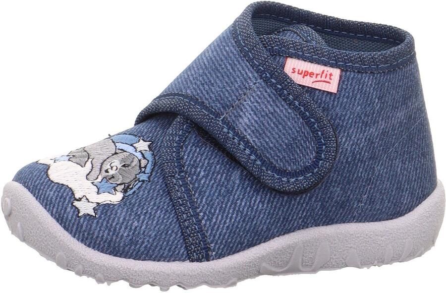 Superfit Pantoffels SPOTTY WMS: middel Borduursel licht op in het donker - Foto 6