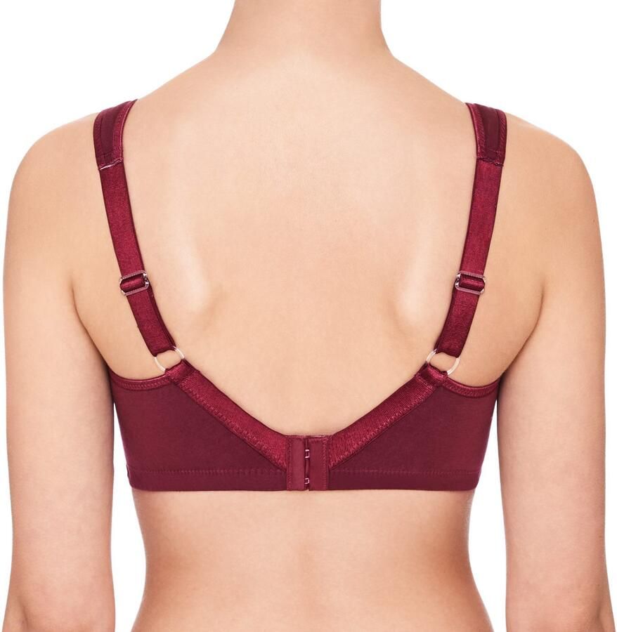 Susa Beugelloze-bh Basic Kant genaaide cups katoenmix elastisch bh-set (Set van 2) - Foto 2