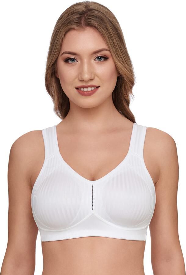 Susa Beugelloze-bh Cremona Steunfunctie voorgevormde cups strepenlook voor - Foto 7