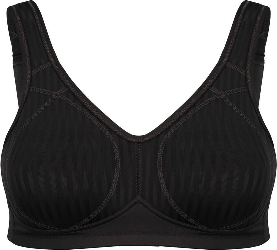 Susa Beugelloze-bh Cremona Steunfunctie voorgevormde cups strepenlook voor - Foto 3