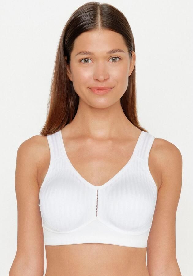 Susa Beugelloze-bh Cremona Steunfunctie voorgevormde cups strepenlook voor - Foto 5