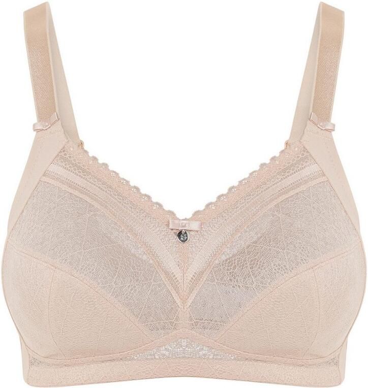 Susa Beugelloze-bh Lagos Kant genaaide cups elastisch brede bandjes