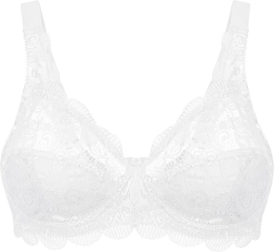 Susa Beugelloze-bh Latina fijn kant ade d elastisch comfortabel bh-set (Set van 2) - Foto 2