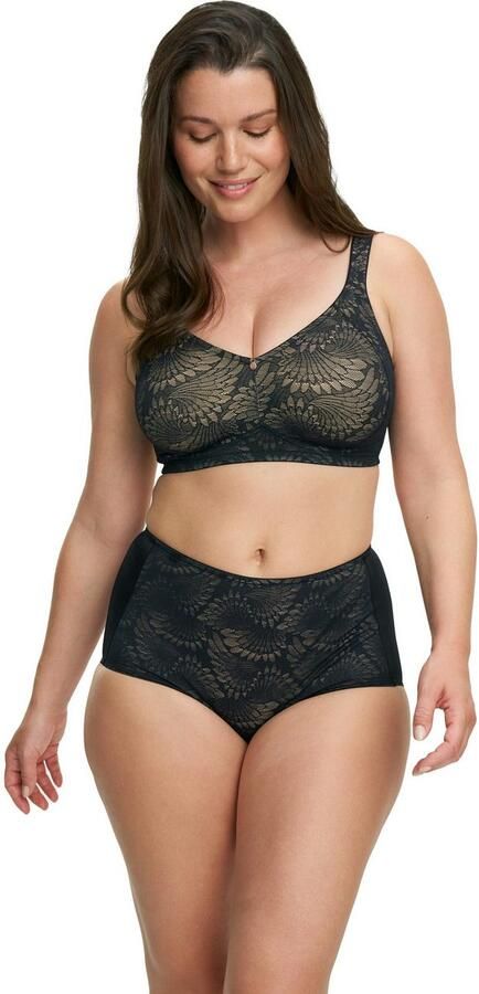 Susa Beugelloze-bh Sevilla florale kant voorgevormde cups niet-doorschijnend microvezel naadloos - Foto 3