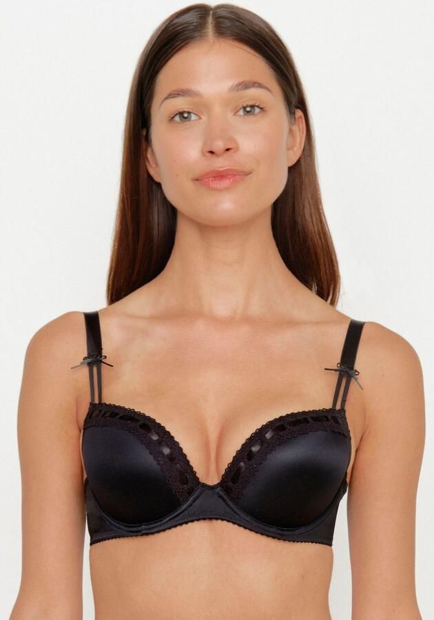 Susa Dirndl-bh Oktoberfest-magie Push-up effect microvezel met beugel elastisch ondoorzichtig - Foto 4