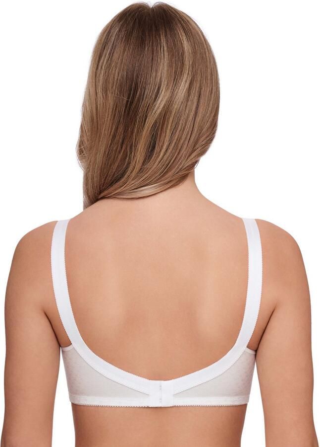 Susa Soft-bh Topsy Plus voorgevormde cups jacquard-patroon elastisch comfortabel - Foto 2