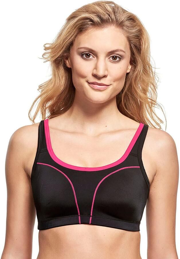 Susa Sport-bh Move high naadloze voorgevormde cups microvezel elastisch - Foto 4