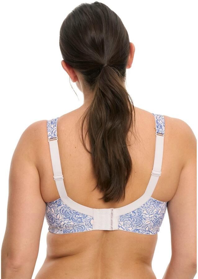 Susa Steun-bh Print gestikte cups elastisch brede bandjes zonder beugel - Foto 4