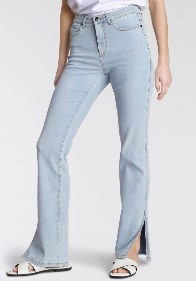 Tamaris Bootcut jeans met splitje