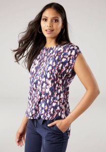 Tamaris Shirtblouse met een afgeronde zoom nieuwe collectie