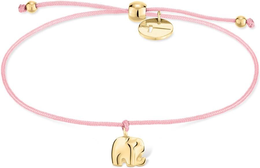 Tamaris Armband Sieraad Geschenk Roestvrijstalen Textiel Armband Little Elephant - Foto 3