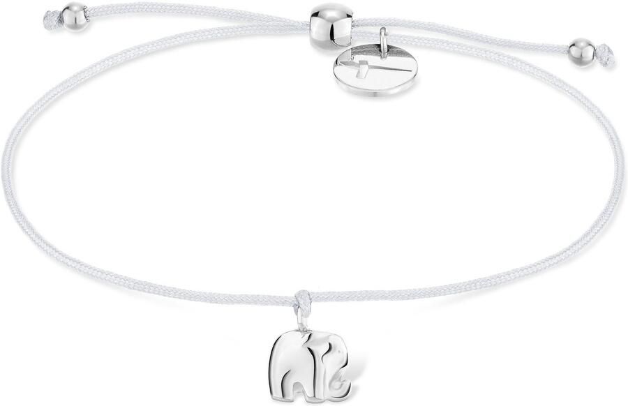 Tamaris Armband Sieraad Geschenk Roestvrijstalen Textiel Armband Little Elephant - Foto 3