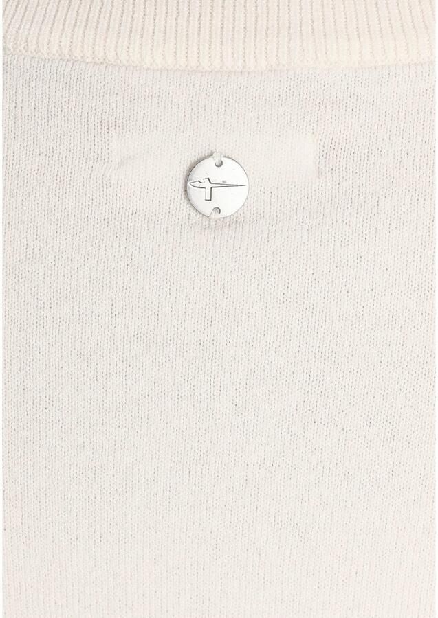 Tamaris Gebreide jurk casual look met ronde halslijn