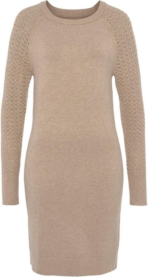 Tamaris Gebreide jurk Mini-lengte met ajourbreipatroon van Viscosemix - Foto 6