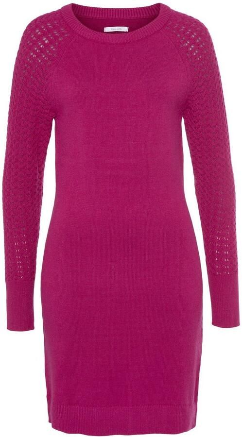 Tamaris Gebreide jurk Mini-lengte met ajourbreipatroon van Viscosemix - Foto 7