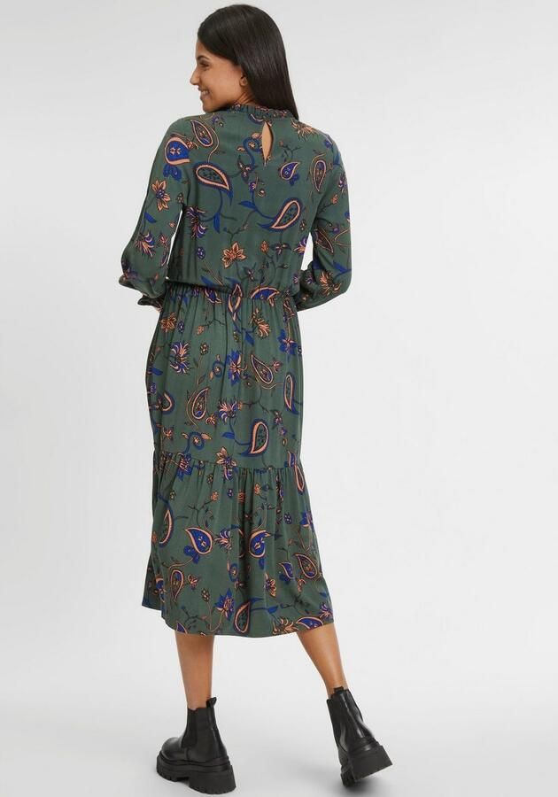 Tamaris Gedessineerde jurk Met printmotief - Foto 7