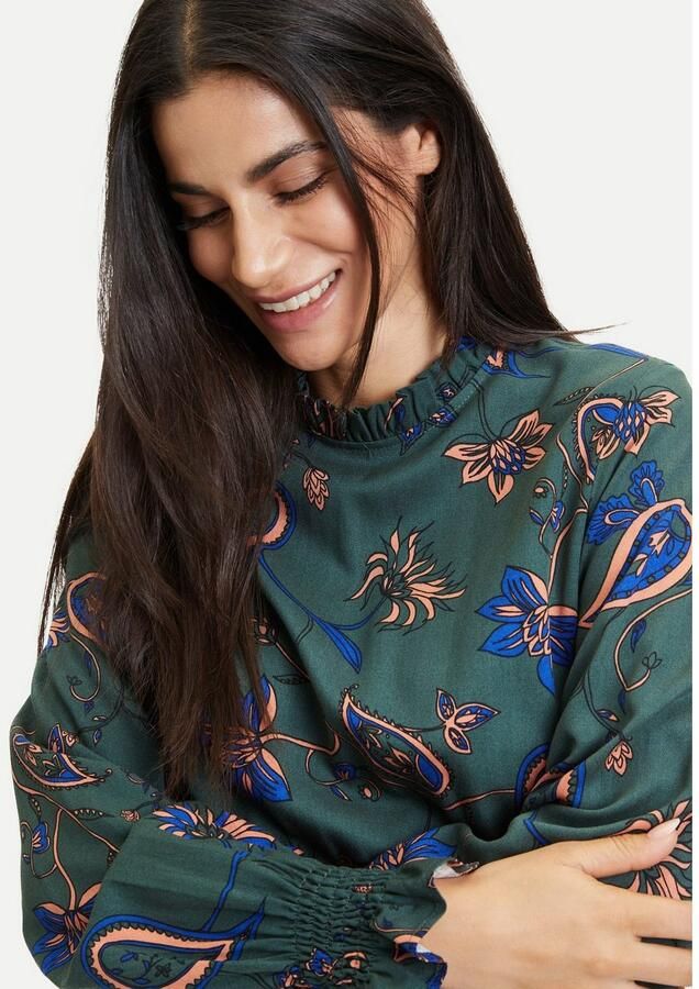 Tamaris Gedessineerde jurk Met printmotief - Foto 3