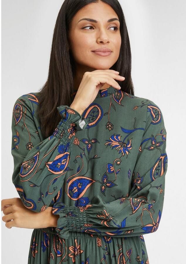 Tamaris Gedessineerde jurk Met printmotief - Foto 4