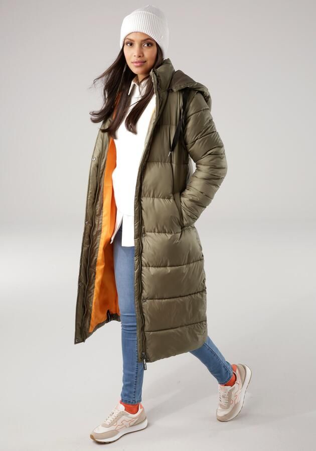 Tamaris Gewatteerde jas met afneembare mouwen en capuchon ook draagbaar als vest - Foto 15