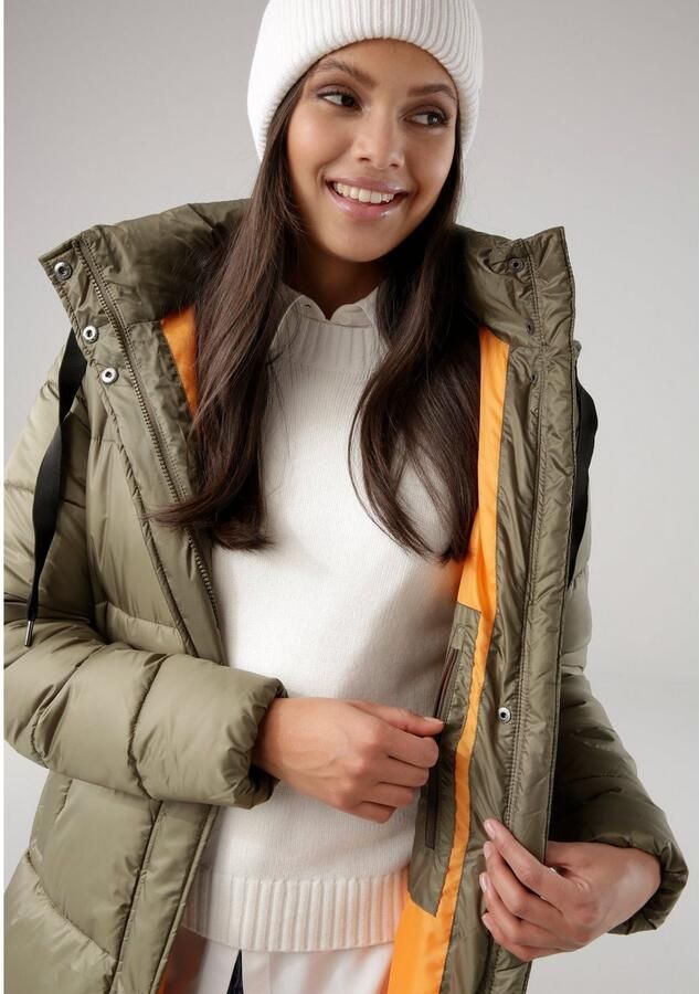 Tamaris Gewatteerde jas met afneembare mouwen en capuchon ook draagbaar als vest - Foto 2