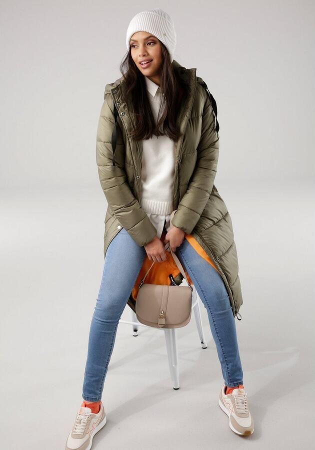 Tamaris Gewatteerde jas met afneembare mouwen en capuchon ook draagbaar als vest - Foto 11