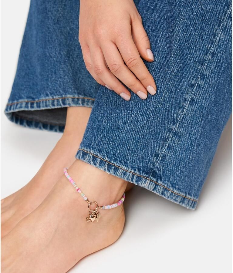 Tamaris Hanger set Multipack All About Beads Regenboog Peace-teken Palm Schelp Hart (set 5-delig)