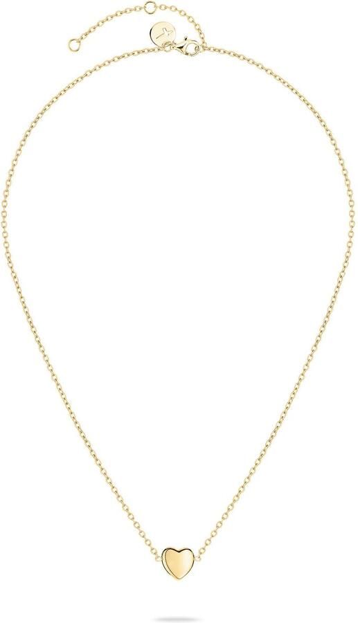 Tamaris Ketting met hanger Sieraad Geschenk Roestvrijstalen Ketting Bold Hearts Hart - Foto 3