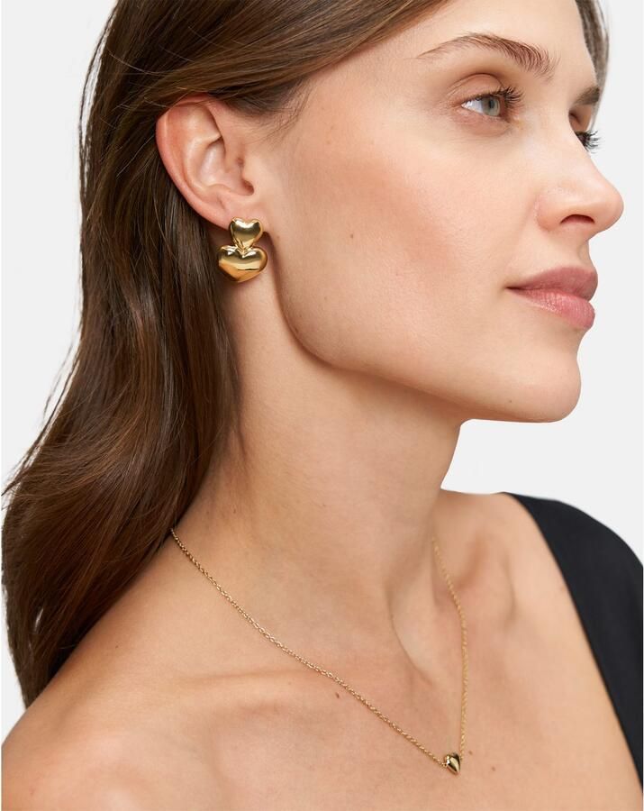 Tamaris Ketting met hanger Sieraad Geschenk Roestvrijstalen Ketting Bold Hearts Hart - Foto 2