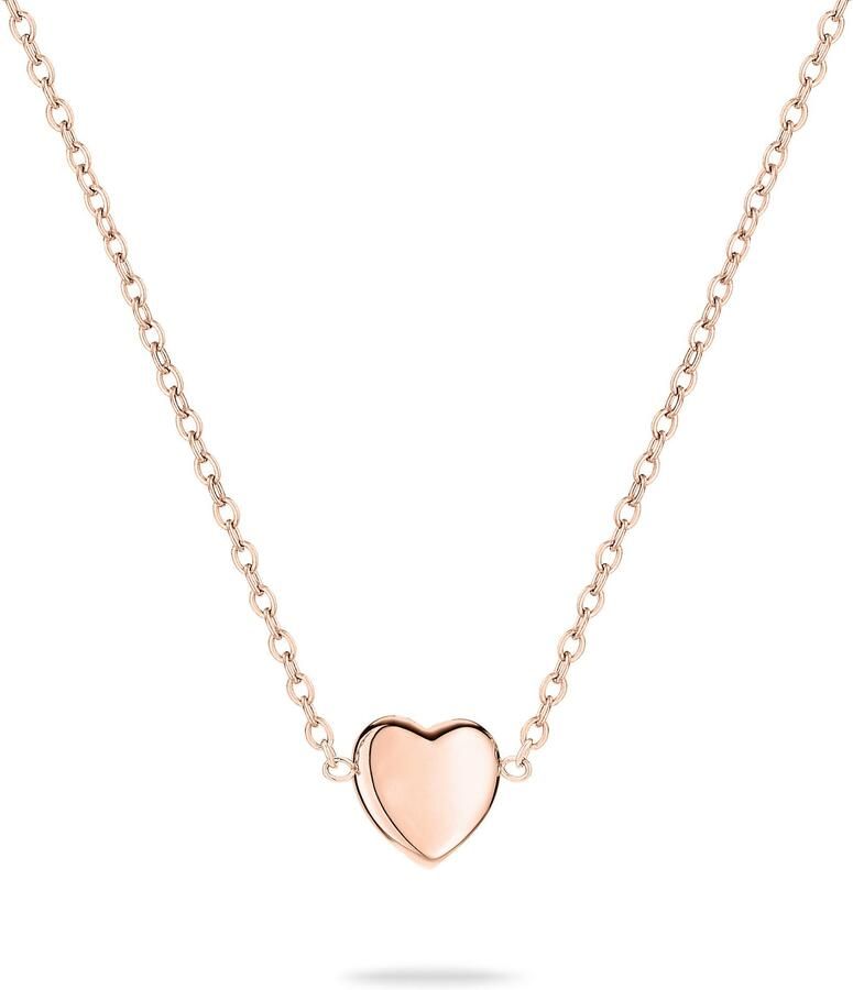 Tamaris Ketting met hanger Sieraad Geschenk Roestvrijstalen Ketting Bold Hearts Hart - Foto 3