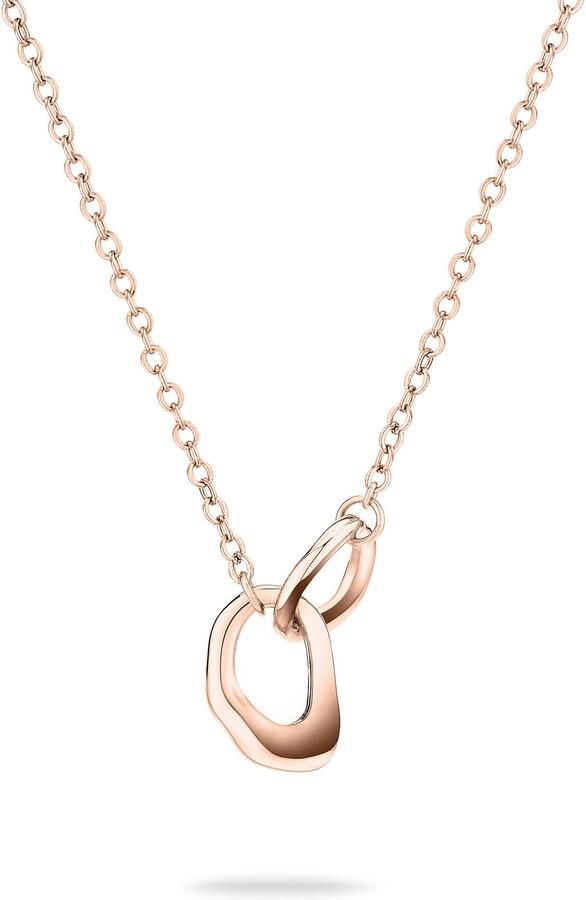 Tamaris Ketting met hanger Sieraad Geschenk Roestvrijstalen Ketting Organic Shapes - Foto 3