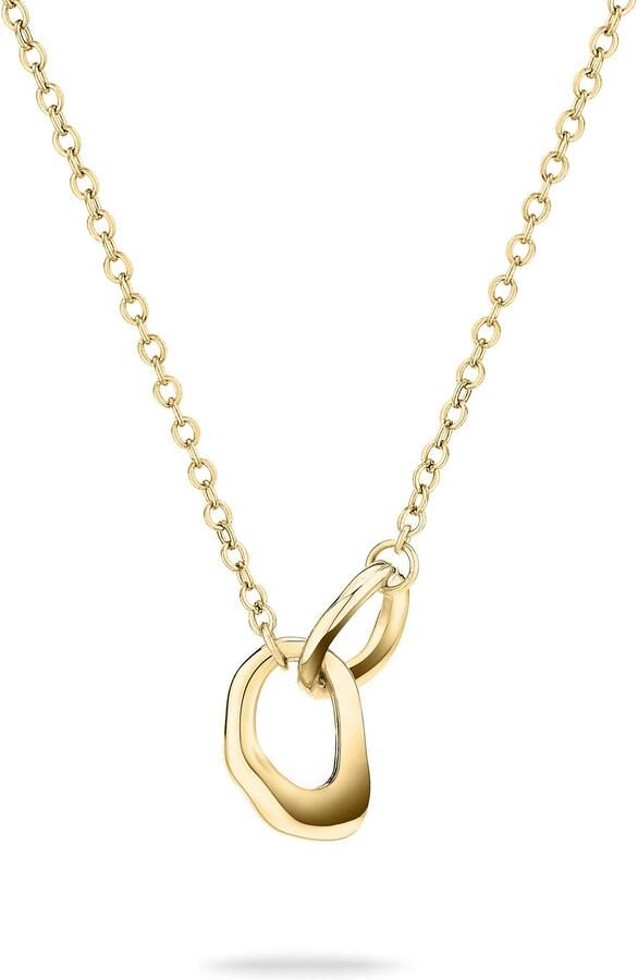 Tamaris Ketting met hanger Sieraad Geschenk Roestvrijstalen Ketting Organic Shapes - Foto 2