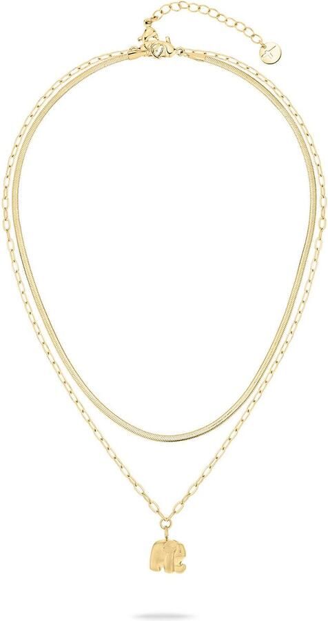 Tamaris Kettingenset Sieraad Geschenk Roestvrijstalen Ketting Little Elephant (set 3-delig) - Foto 7